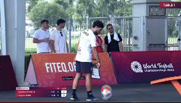 World Championship Teqball 2023 in Bangkok (Belgium-Portugal)