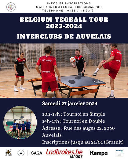 Belgium Teqball Tour 3 2023-2024