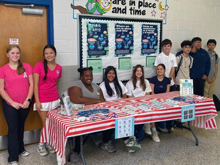 THY Provide Prevention Materials to Parents During Math & Literacy Carnival 2024