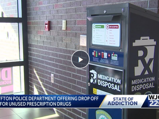 LCAHY Provides Medication Disposal Box to Bluffton Police Department• 1/6/2020