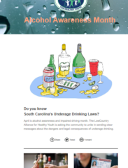 LCAHY Alcohol Awareness Month • 04/2019