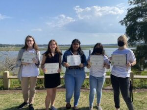 Members of Teens for Healthy Youth (THY) Receive the Mayor’s Service Award • 5/26/2021