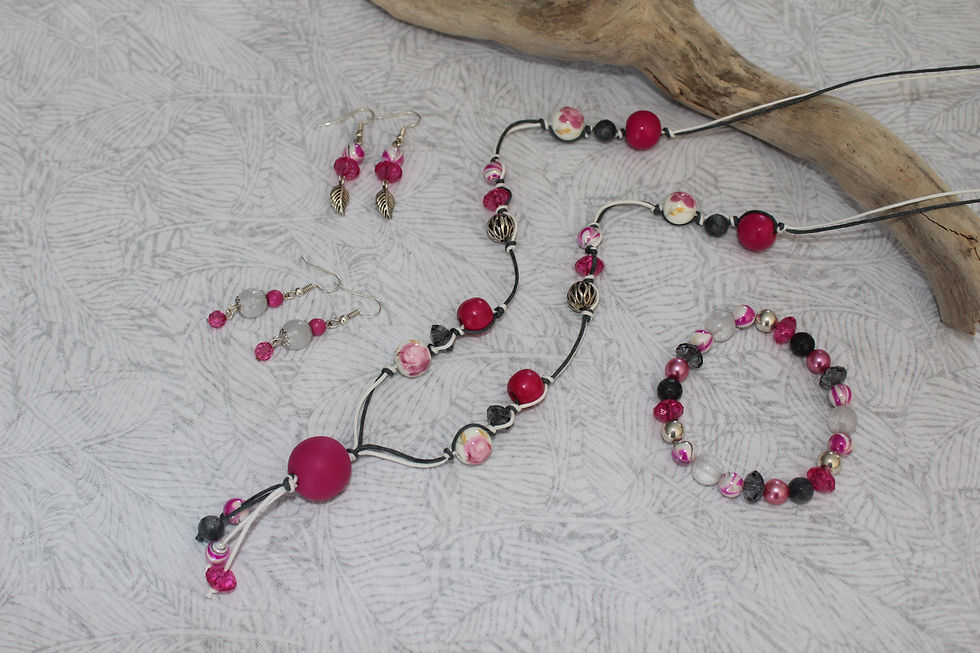 Ensemble rose fuchsia