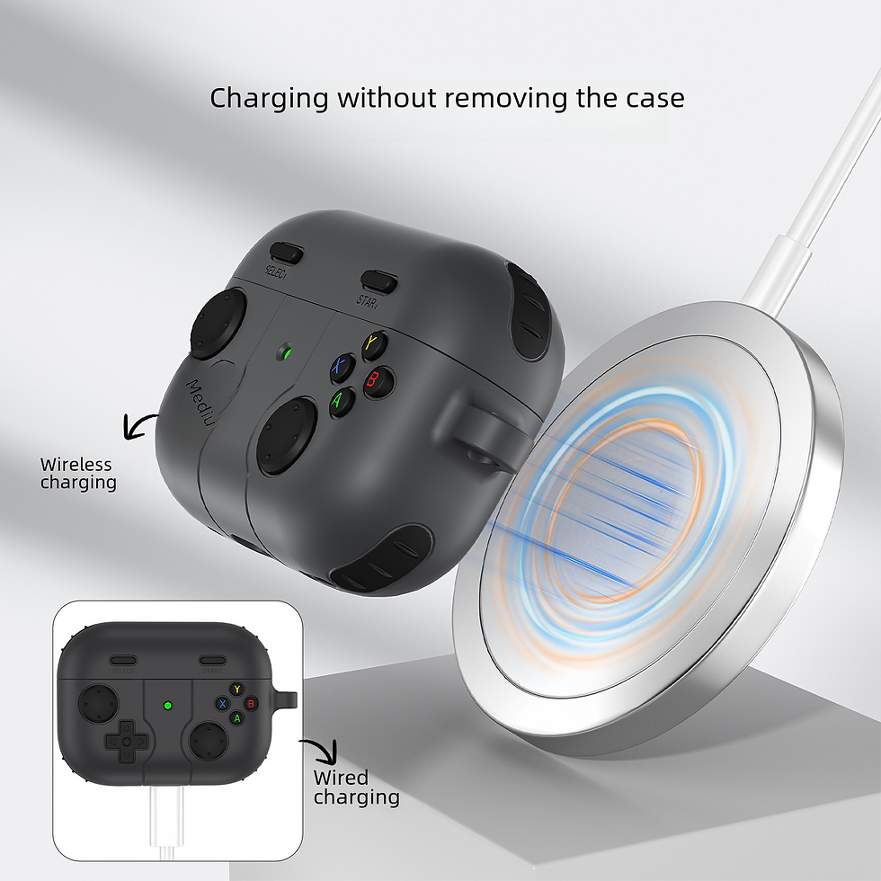 Thumbnail: Retro Game Console Case for Wireless Earbuds