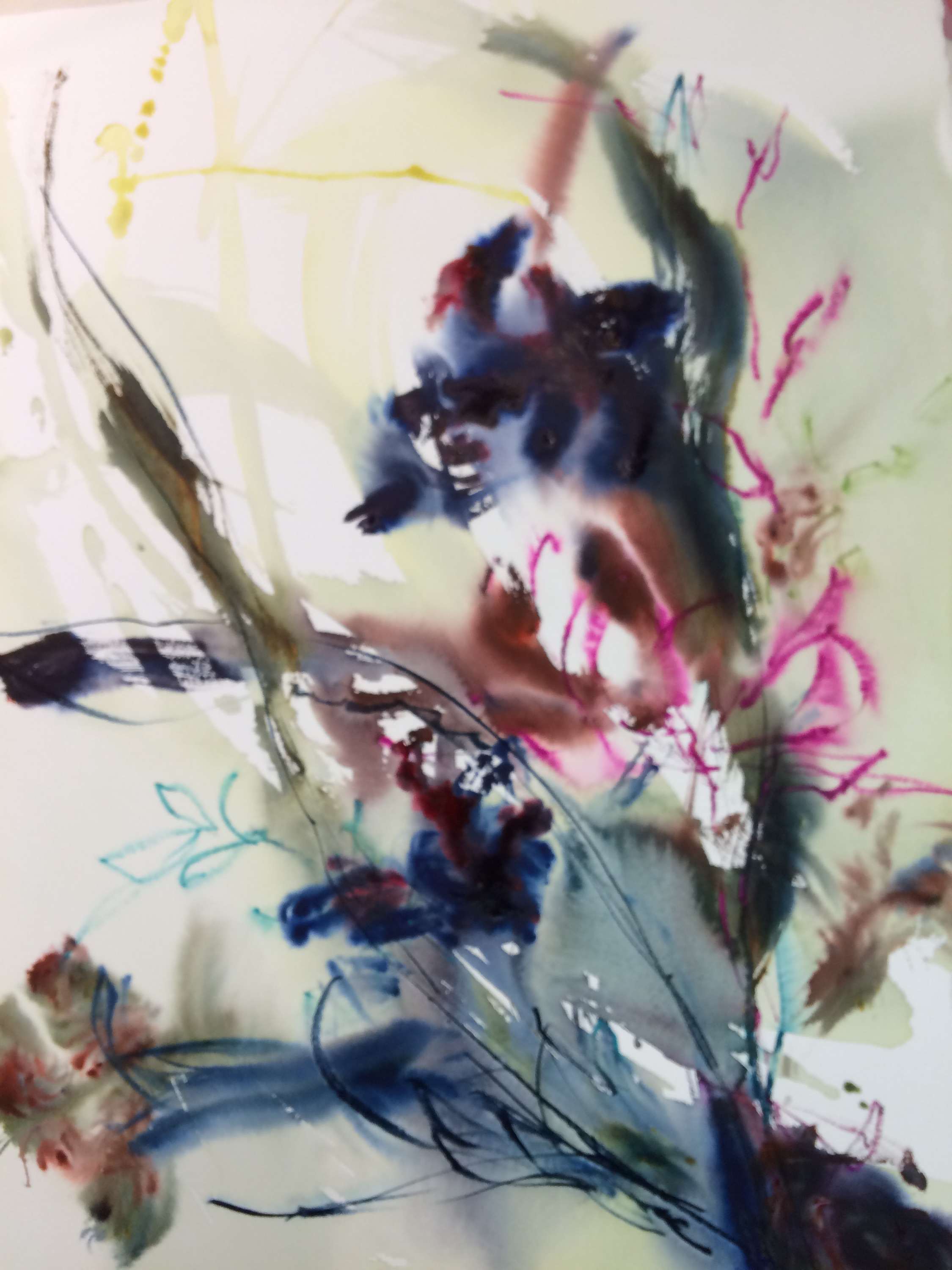 Irises Rising I, 2018