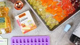 Homemade juice gummies