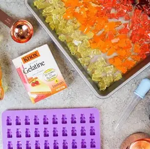 Homemade juice gummies