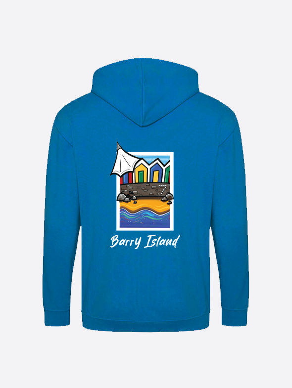Thumbnail: JNR JENNY LAMBERT ART BARRY ISLAND ZIP-UP HOODIE