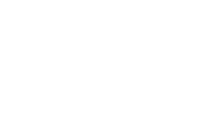 Design and Print Barry Logo White