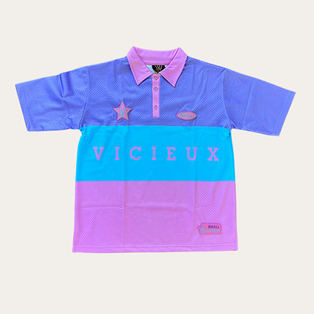 Pastel Lux Athletics Shortsleeve Rugby