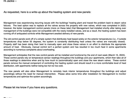 Attention Riverton Tenants