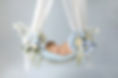 Cranbourne Newborn Photography Melbourne - Newborn in Blue Floral Swing