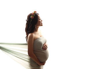 Maternity Photography Chadstone - Stunning mum-to-be in a flowing gown, capturing the beauty of pregnancy