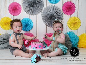 Today Our Twins Turn One!
