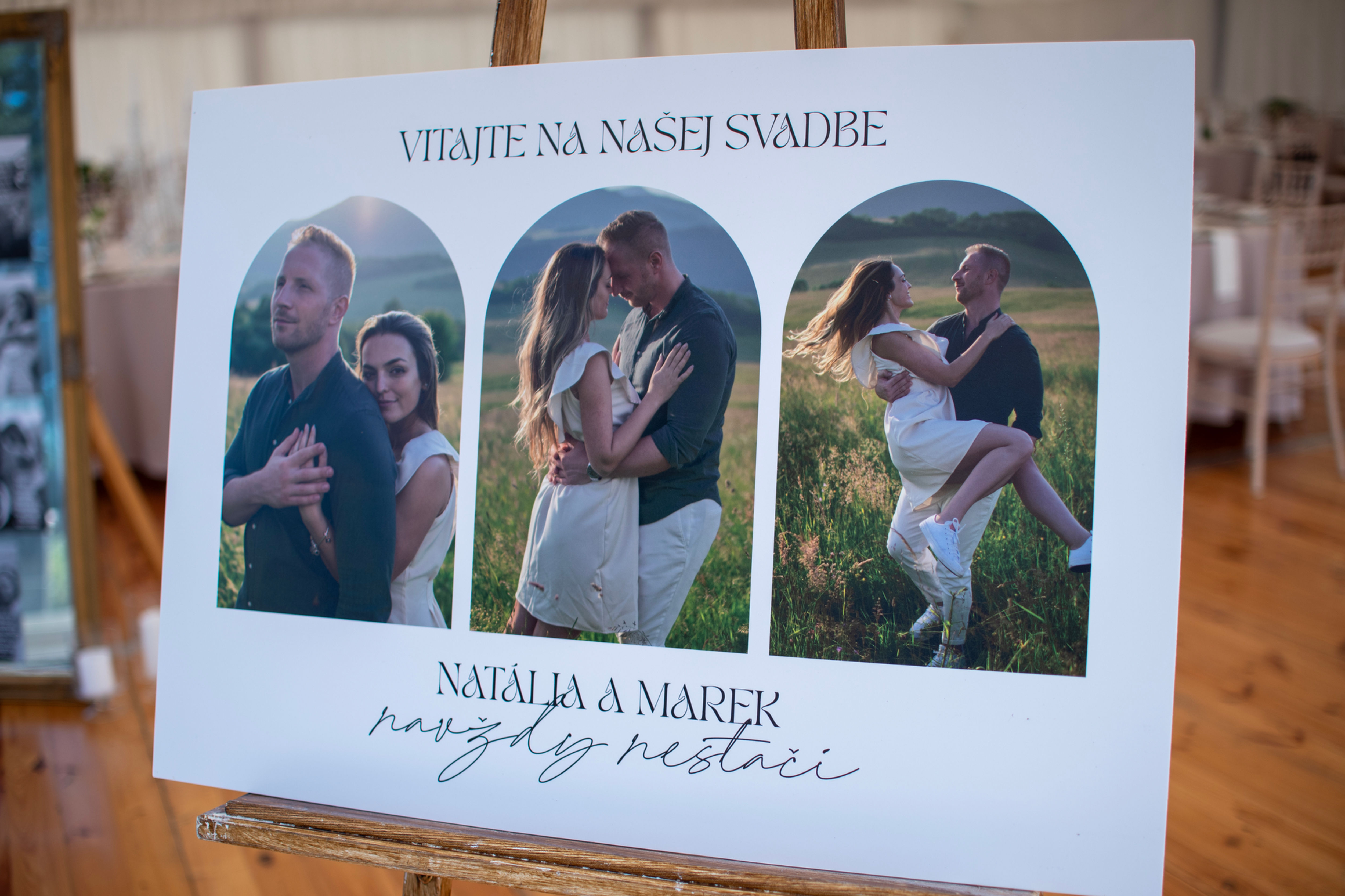 Uvítacia tabuľa - obdĺžnik