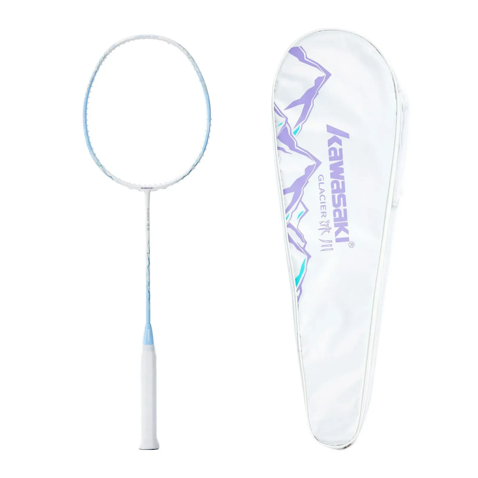 Kawasaki Badminton Racket 5U Super Light Aerofoil Frame All Carbon Fiber