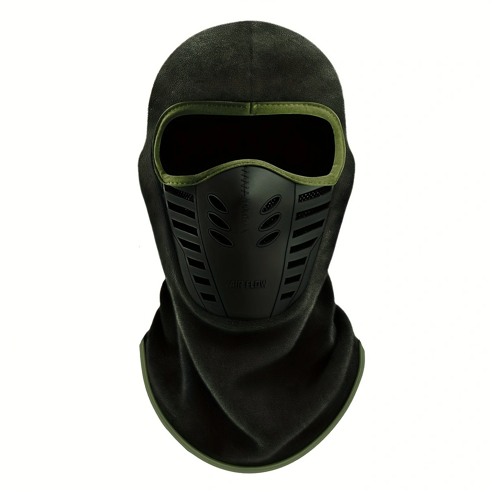 Miniatura: WRELS Winter Ski Mask Cycling Cap Face Mask Cover Windproof Anti-Dust Warm
