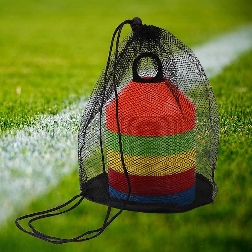 Miniatura: 50Pcs/Set Soccer Cones Practice Equipment Supplies Portable Cross Training for