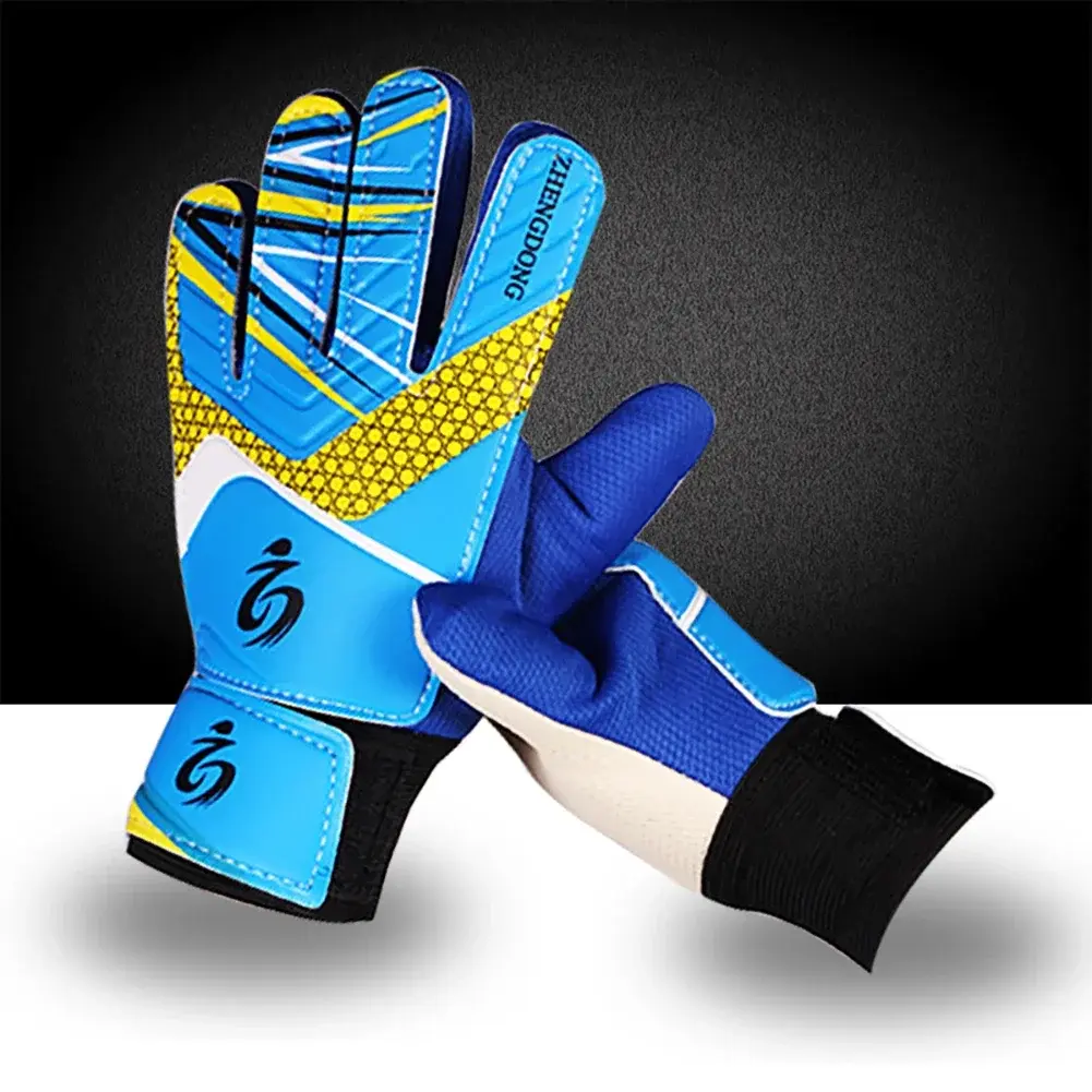 Kid's Soccer Goalkeeper Gloves Guantes De Portero for Children 5-16 Years Old