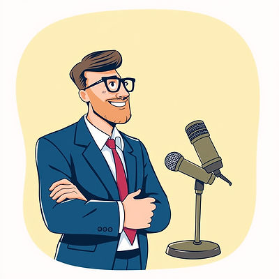Create an image for legal podcast which is appealing, colourful and professional..jpg