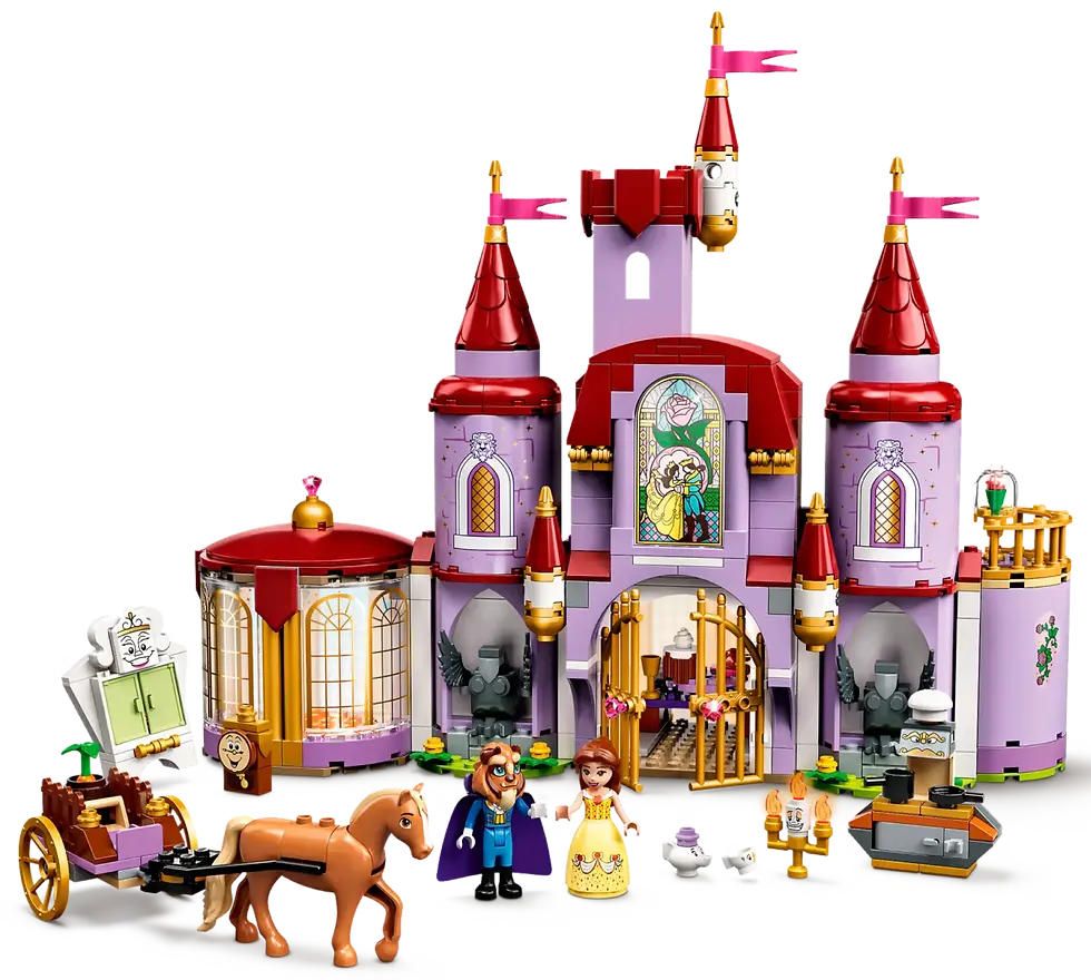 Thumbnail: LEGO Disney Belle en het beest kasteel 43196