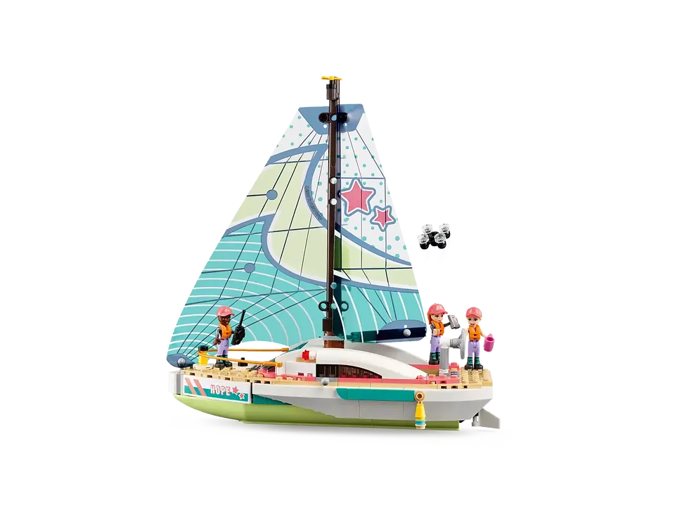 Thumbnail: Beleef de leukste avonturen met deze LEGO Friends zeilboot 