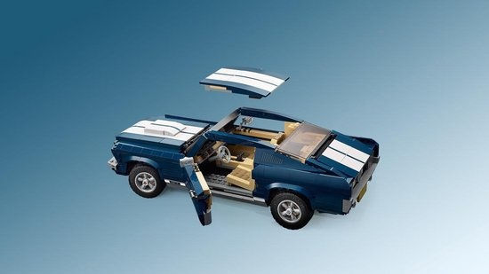 Thumbnail: Het dak van de LEGO Creator Ford Mustang 10265 kan eraf 