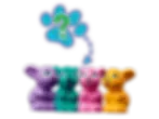 Welke kleur het konijn is van LEGO Friends Andrea's konijnen kubus  is nog een verrassing 