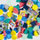 Thumbnail: Close-up blokjes LEGO DOTS Extra DOTS serie 7 Sport  41958
