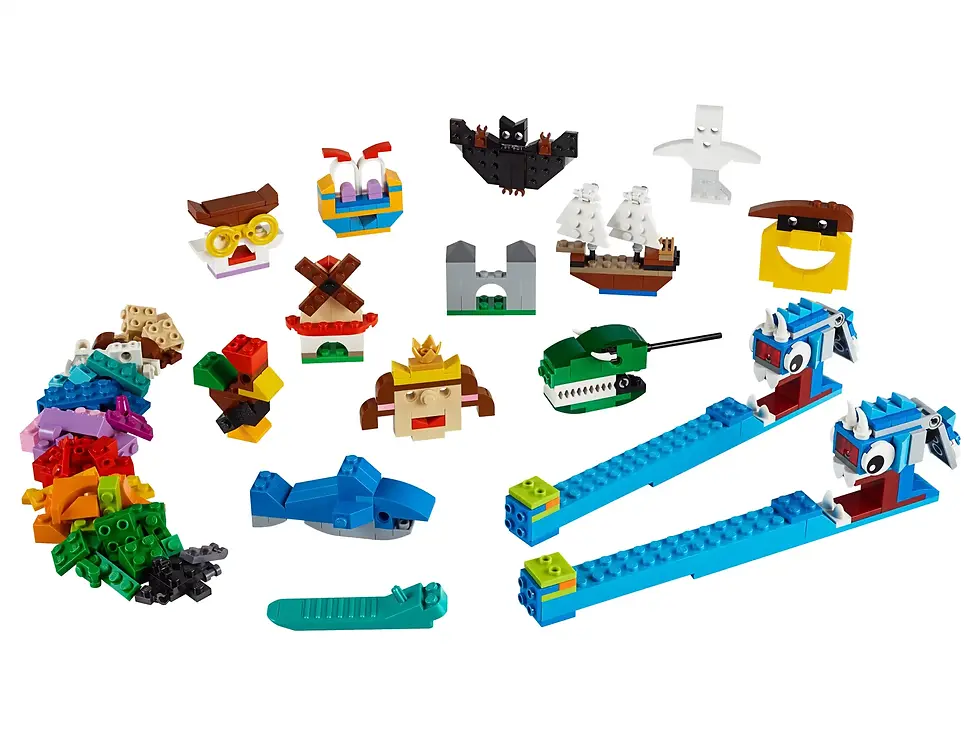 Thumbnail: LEGO Classic Stenen en lichten 11009