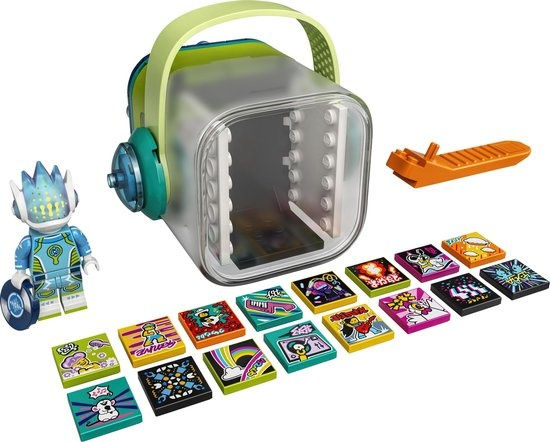 inhoud  van LEGO VIDIYO Alien DJ Beatbox 43104