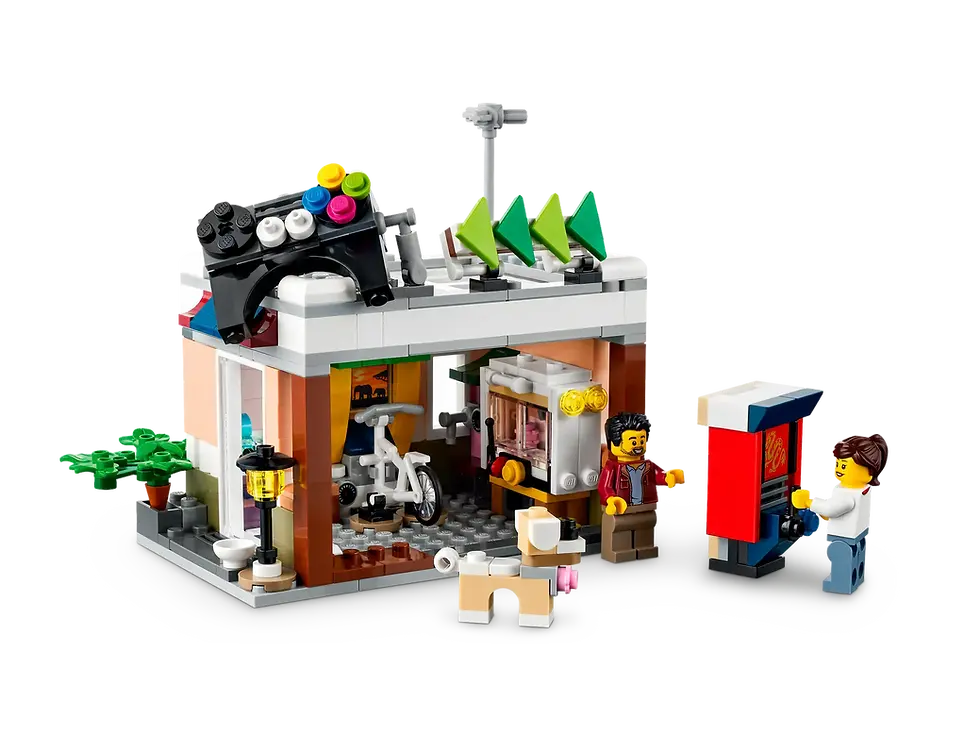 Thumbnail: LEGO Creator 3in1 Noedelwinkel in de stad 31131
