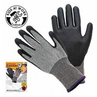 Zwart met grijze kinderhandschoenen