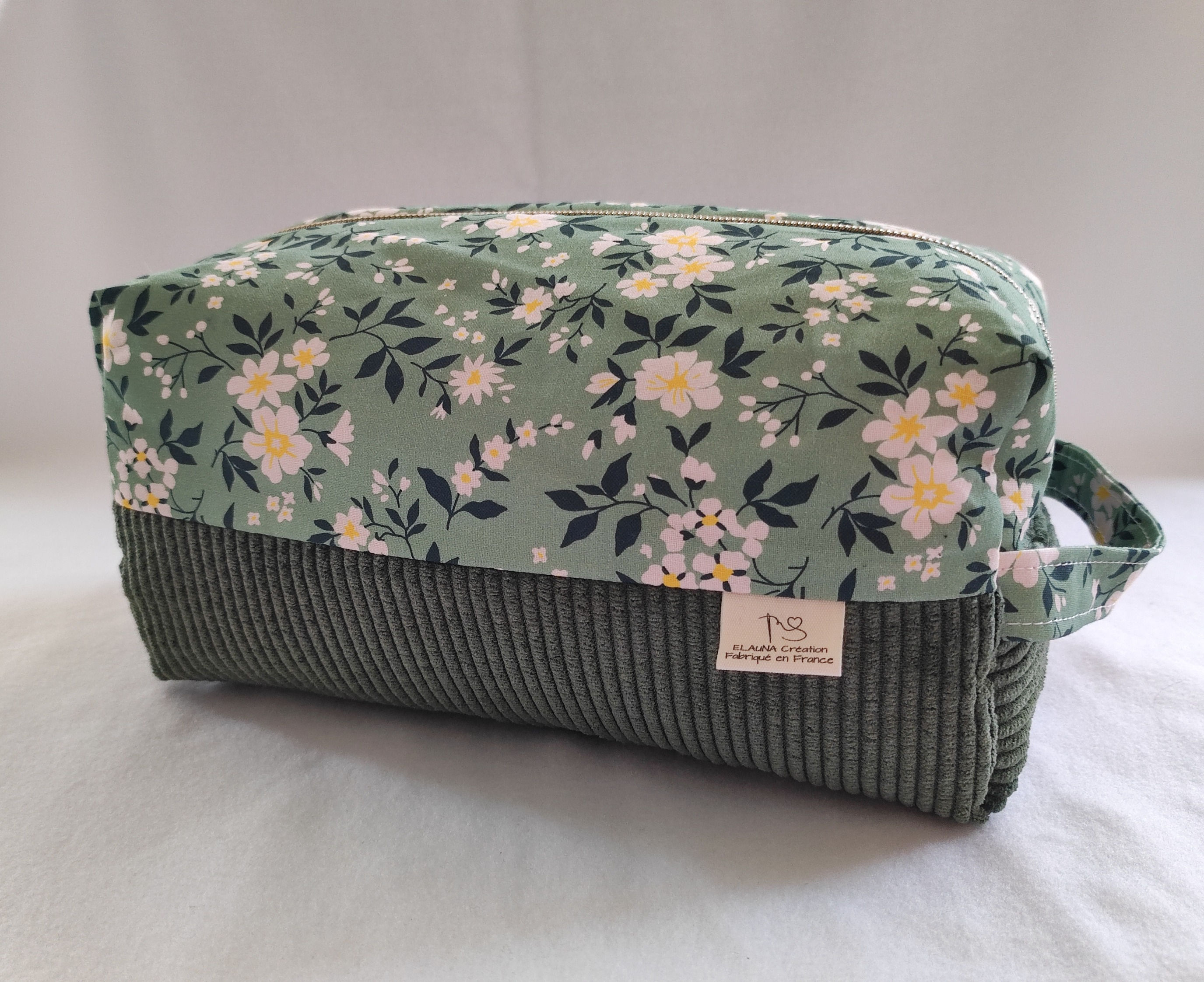 Trousse Cube Bicolore Marguerite