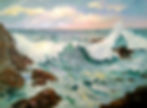 Ocean at storm