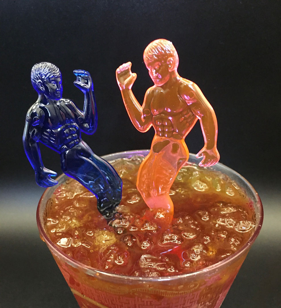 Thumbnail: Happy Hour Stir Sticks Gift Pack Drink Stirrers, Swizzle Sticks, Bar Cart, Nu