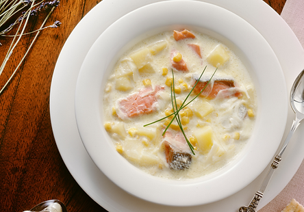 House of Meats: Rich and Creamy Atlantic Salmon Chowder