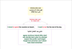 infinitive after verb