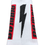 Thumbnail: JS Lightning Bolt White Crew Sock - 1 Pack