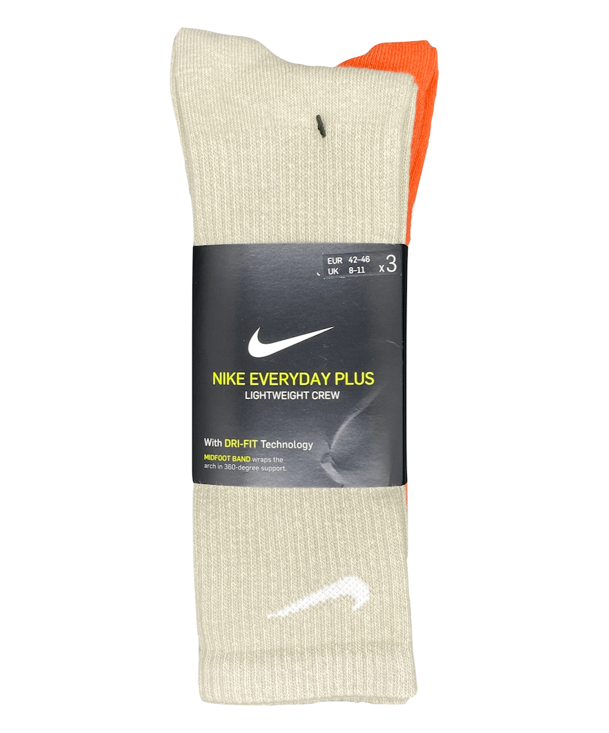 Thumbnail: Nike Everyday Plus Lightweight Crew Socks - 3 Pack