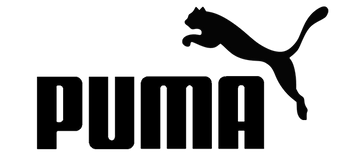 Black Puma text and icon logo