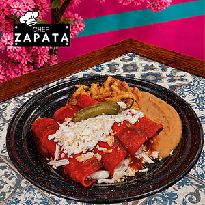 Enchiladas rojas (4)