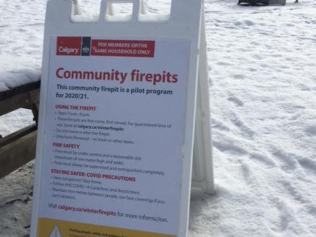 Community fire pits