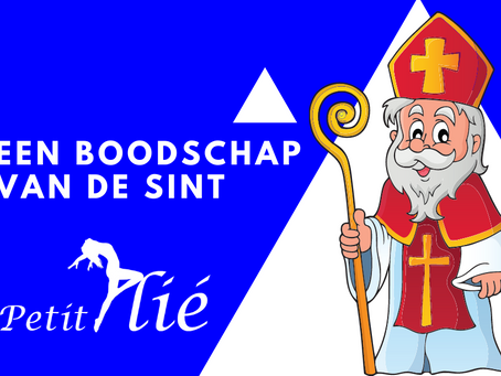 Een boodschap van de Sint
