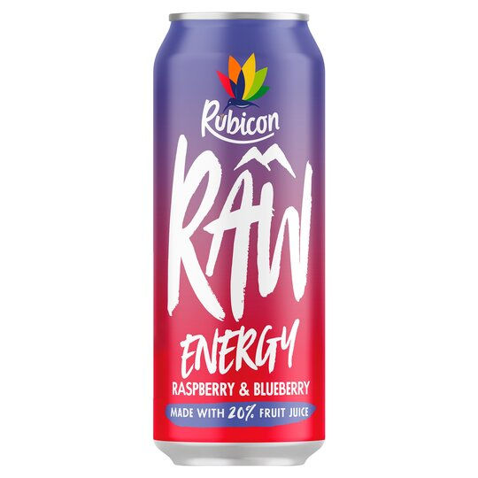 Rubicon Raw Raspberry & Blueberry 500ml