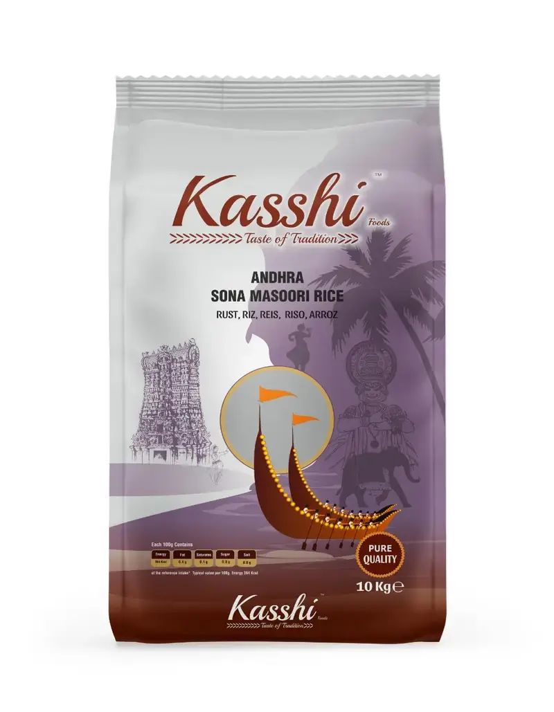 Kasshi Andhra Sona Masoori Rice 10kg