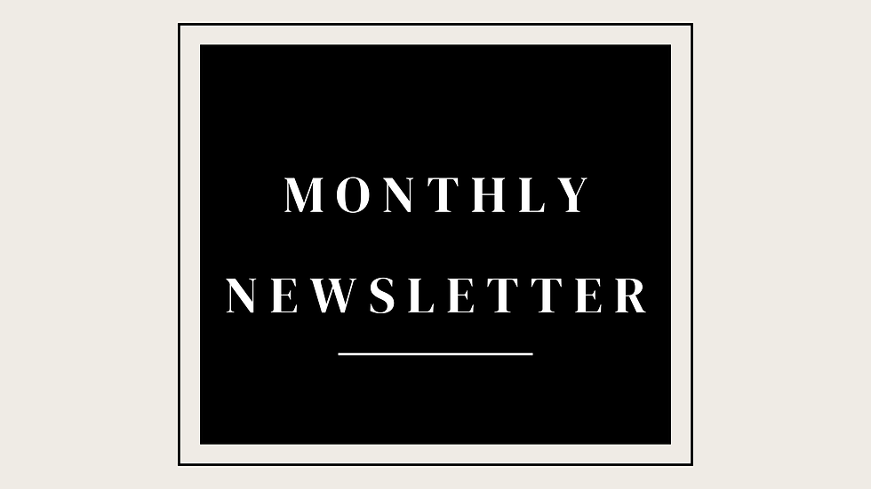 May 2026 Newsletter