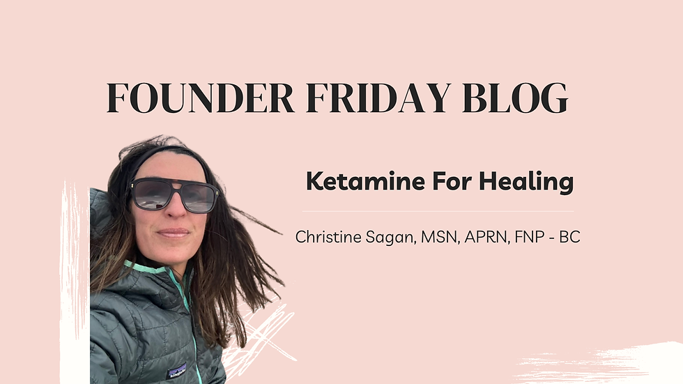 Ketamine For Healing