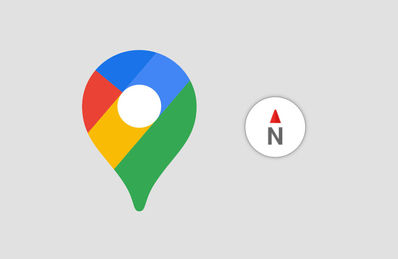 La navegación de Google Maps recupera la brújula...