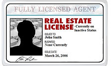 Real Estate License is currently Inactive 2